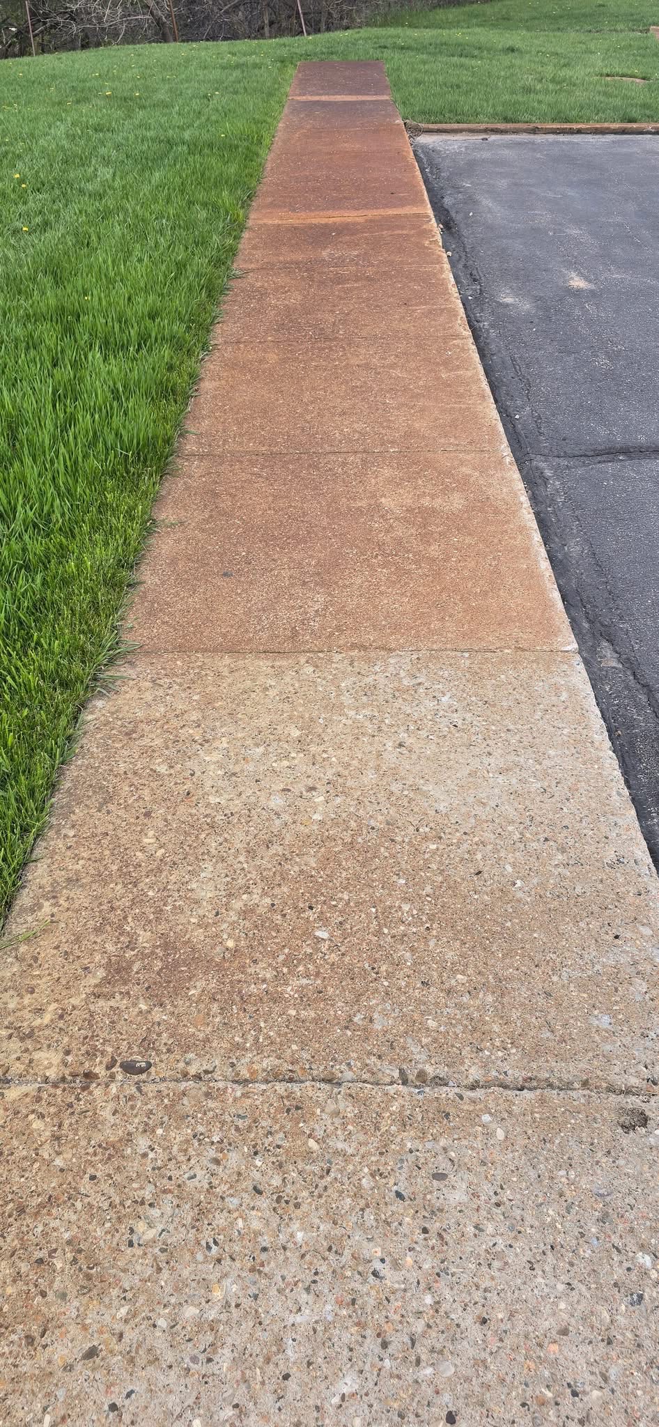 Exterior cleaning result